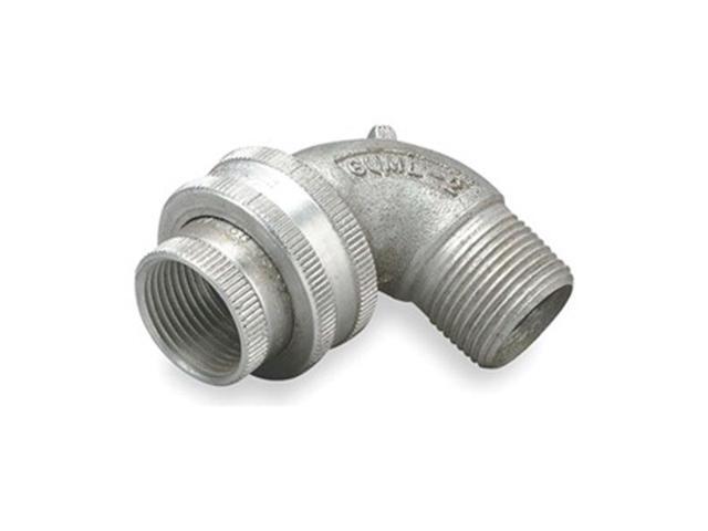 HUBBELL KILLARK GUML-2WW IMC Union, 3/4 in, Threaded, Aluminum, Plain, Gray