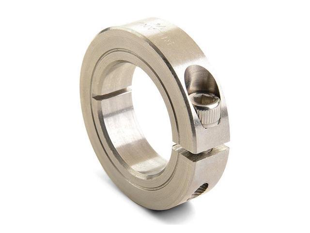 RULAND MCL-15-SS Shaft Collar,Clamp,1Pc,15mm,303 SS
