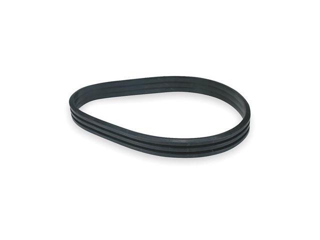 DAYTON 3HFA4 3/B100 Banded V-Belt, 103-3/4' Outside Length, 2' Top Width, 1/2'