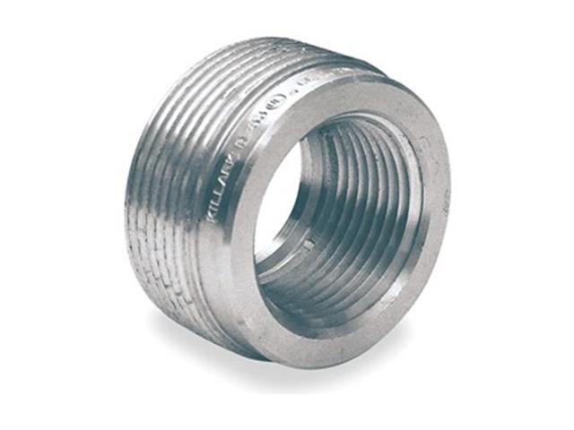 HUBBELL KILLARK R-63 IMC Reducing Bushing, 1 in x 2 in, Threaded, Aluminum, PVC