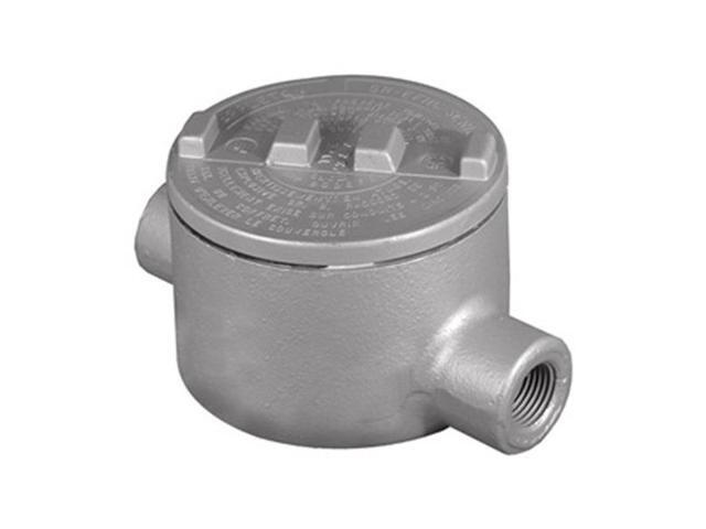 APPLETON ELECTRIC GRC100 Conduit Outlet Body,Iron,C,1 In.