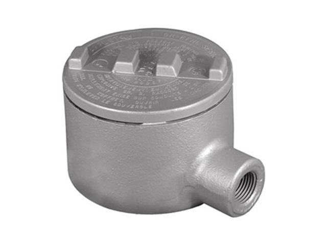 APPLETON ELECTRIC GRE75 Conduit Outlet Body,Iron,E