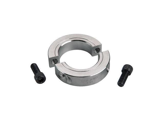 RULAND SP-20-A Shaft Collar,Clamp,2Pc,1-1/4 In,Alum