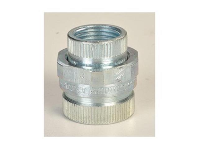 APPLETON ELECTRIC UNF100NR-A Rigid Union, 1 in, Threaded, Aluminum, Plain,