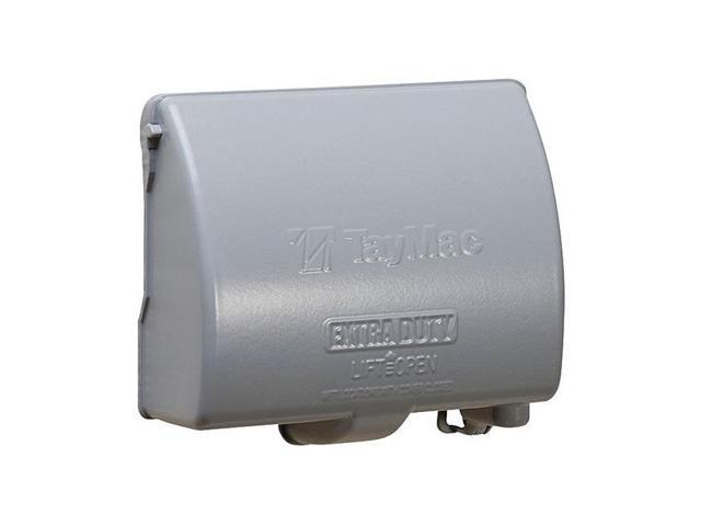 TAYMAC MX4380S 1 -Gang Horizontal Weatherproof Cover,,Aluminum