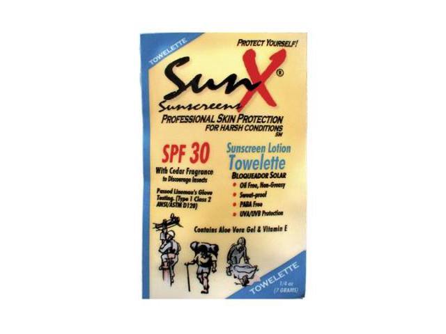 Coretex Products, Inc. Sunscreen Towelettes Singles Wall Dispenser 5'x8' 50 photo