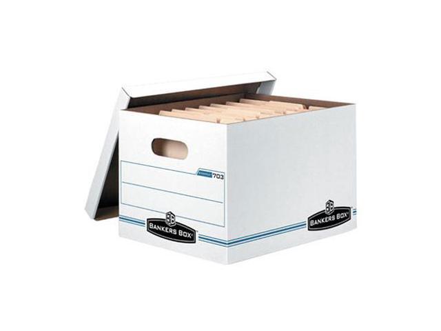 Cardboard File Boxes - Set of 12 w/Lids