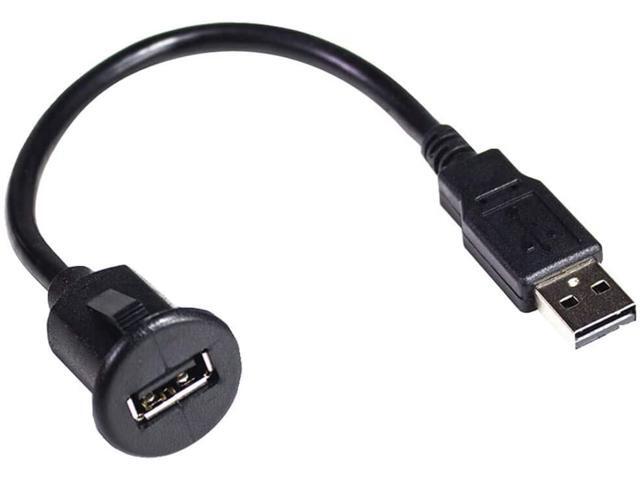 PAC - Universal 6’ Dash Mount USB Adapter - Black - image 5