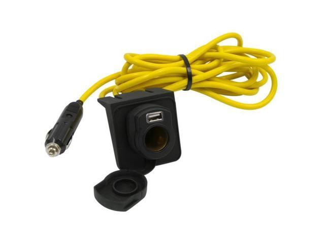 Wilson Antennas 305203ECUSB 12-Feet Extension Cord with 12V Adapter and USB Port