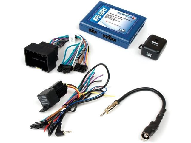 PAC - Radio Replacement and Steering Wheel Control Interface with OnStar Retention for Select GM Vehicles - Blue - image 5