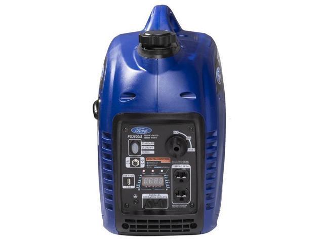 Ford 2500W Gas Powered Portable Inverter Generator - Compact and Lightweight Design with Parallel Capability - Produces Clean, Stable Power - CARB...