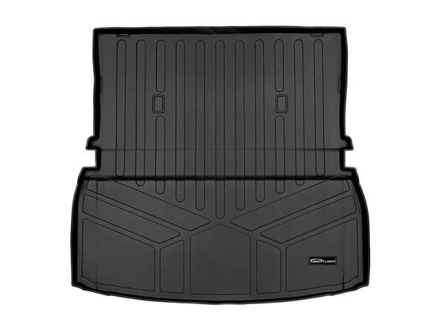 SMARTLINER All Weather Custom Fit Black Cargo Liner Mat Behind the 2nd Row Compatible With 2020-2023 Lincoln Aviator