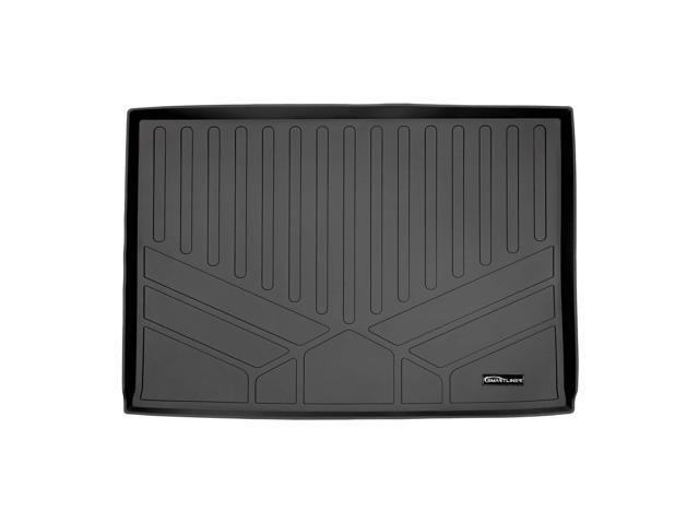 SMARTLINER All Weather Cargo Trunk Liner Floor Mat Behind 3rd Row Black Compatible With 2015-2020 Suburban / Yukon XL / Escalade ESV
