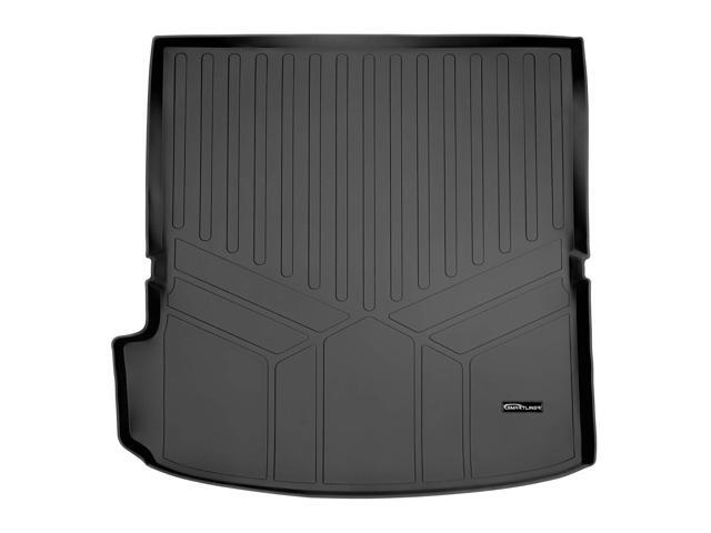 SMARTLINER All Weather Custom Fit Cargo Trunk Liner Floor Mat Behind 2nd Row Black Compatible With 2018-2021 Chevrolet Traverse