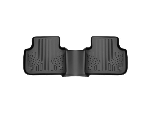 SMARTLINER Custom Fit All Weather Protection Black 2nd Row Liner Compatible With 2017-2025 Audi Q7/SQ7 (Fits All Models)