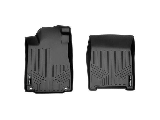 SMARTLINER Custom Fit Floor Mats 1st Row Liner Set Black Compatible With 2012-2016 Honda CR-V - All Models