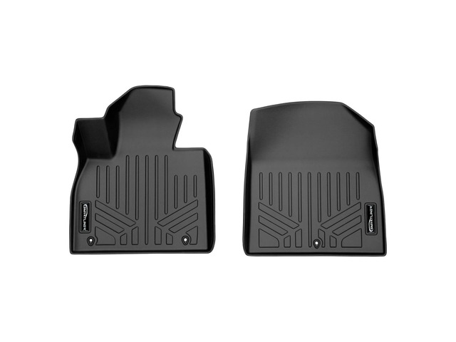 SMARTLINER All Weather Custom Fit Floor Mats 1st Row Liner Set Black Compatible With 2020-2025 Hyundai Palisade