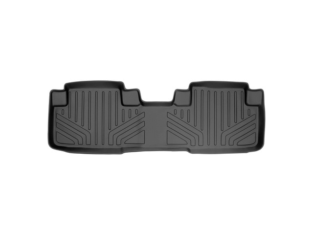 SMARTLINER Custom Fit Floor Mats 2nd Row Liner Black Compatible With 2012-2016 Honda CR-V