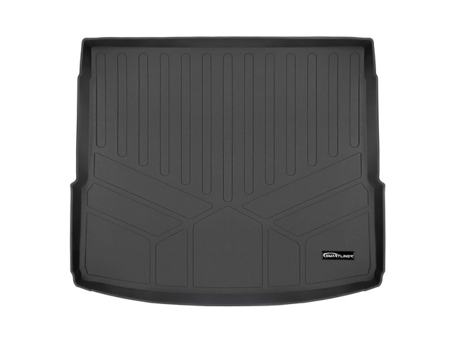 SMARTLINER Custom Fit All Weather Protection Black Cargo Liner behind the 2nd Row Seats Compatible With 2018-2025 Audi Q5 (Fits All Models)