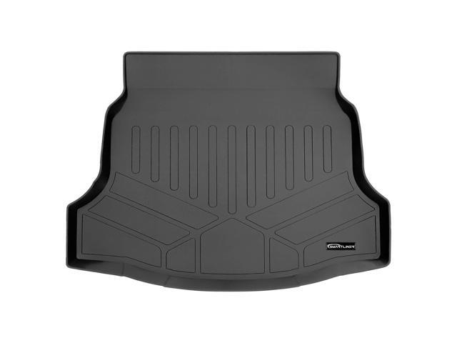 SMARTLINER All Weather Cargo Liner Floor Mat Black Compatible With 2017-2021 Honda Civic Hatchback (No Sport or Sport Touring Models)
