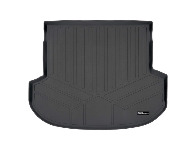 SMARTLINER Custom Fit All Weather Protection Black Cargo Liner behind the 2nd Row Seats Compatible With 2019-2020 Hyundai Santa Fe (Fits all Models)