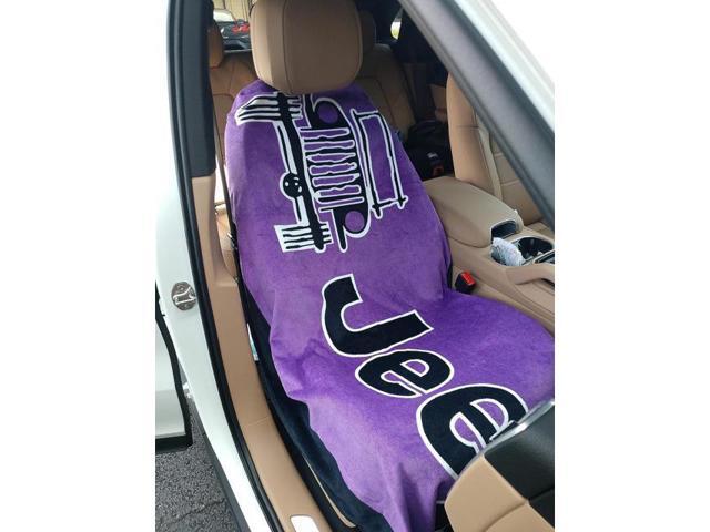 Seat Armour Towel2GO Seat Cover Protector with Purple Jeep Colors, Perfect for The Car, Beach, and The Home T2G100PU