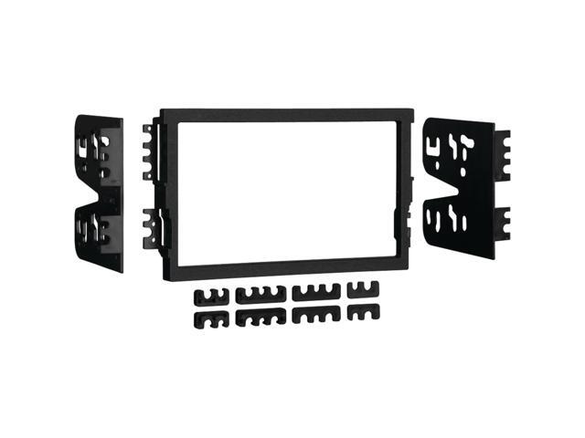 Metra - Dash Kit for Select 1999-2001 Hyundai Sonata DIN DDIN - Black - image 2