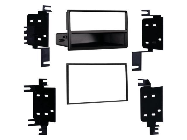 Metra - Dash Kit for Select 2007-2019 Nissan Versa Rogue Rogue DIN DDIN - Black - image 2