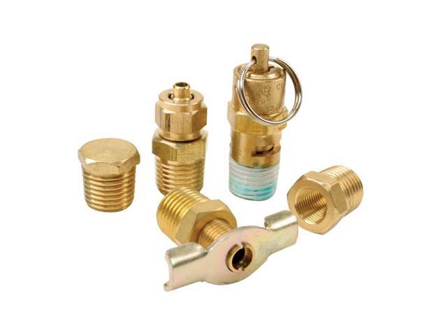 Viair 90006 Air Locker 5 Pc. Tank Fittings Kit with 1/4in NPT M to 1/8in BSP F