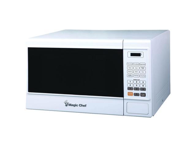 Magic Chef MCM1310W 1000 Watt 1.3 Cubic Foot Microwave with Digital Touch, White photo