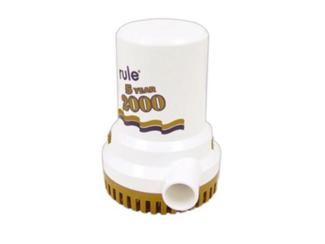 RULE 2000 GPH GOLD SERIES NON AUTOMATIC BILGE PUMP 09