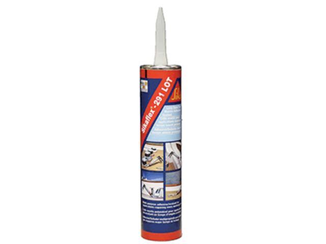 Sika Sikaflex 291 Lot Slow Cure Adhesive & Sealant 10.3Oz(300Ml) Cartridge - White