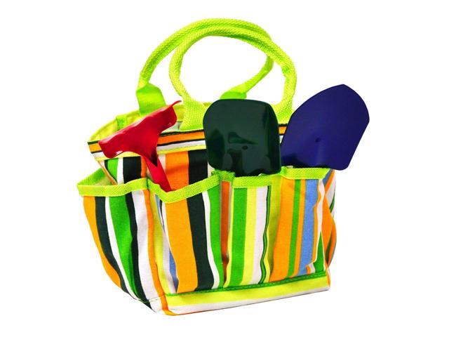 JustForKids Garden Tool Set with Tote