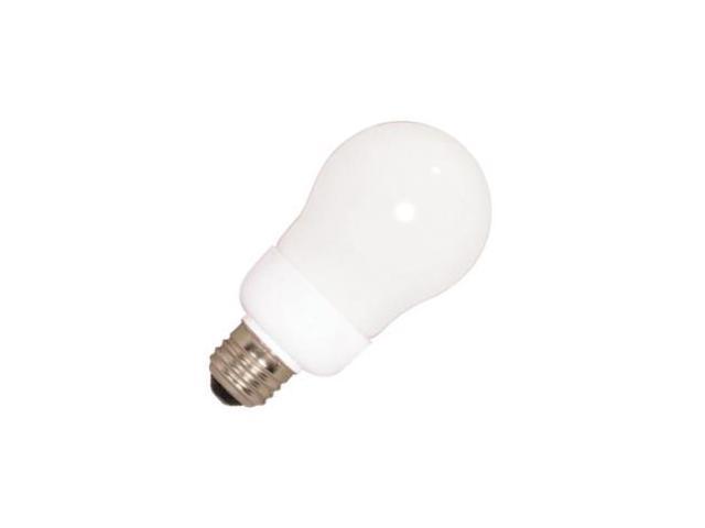Photos - Light Bulb Satco S7286 9W A-Shape Screw-In 5000K fluorescent bulb 07286