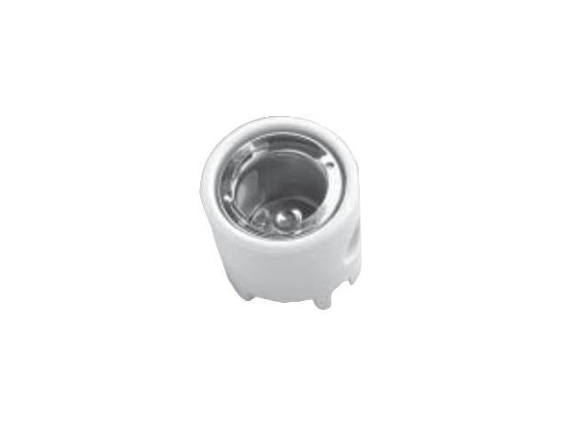 USHIO P28s 250V 10A Medium Prefocus Porcelain Socket No Leads