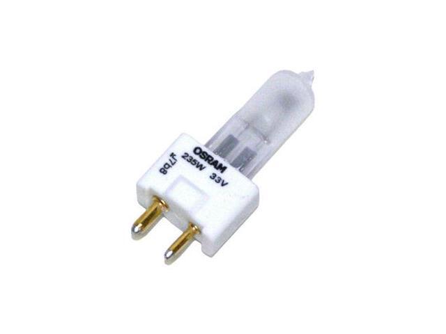 OSRAM 58941 - 235w 33v T12 Frosted GZ9.5 Halogen Light Bulb