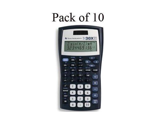 Texas Instruments TI-30X IIS Scientific Calculator - 2 Line(s) - LCD - Battery/Solar Powered