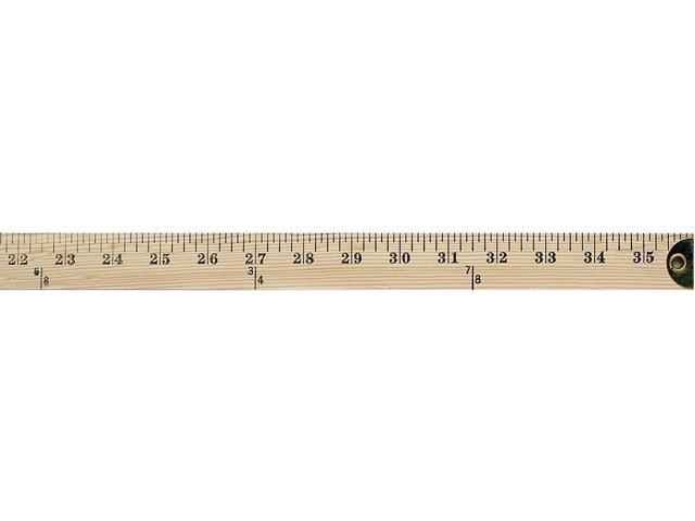 Westcott Wood Yardstick with Metal Ends 36' 10425