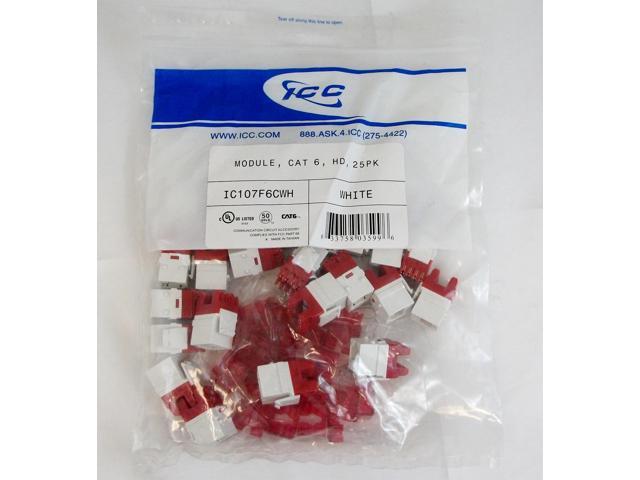 ICC Cat-6 3/4 in. Nonmetallic Module Jack