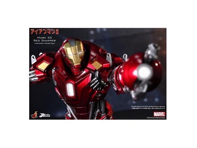 Iron Man 3 Hot Toys 1:6 Power Pose Collectible Figure: Red Snapper Mark XXXV
