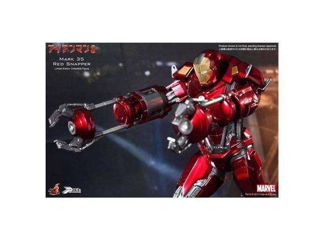 Iron Man 3 Hot Toys 1:6 Power Pose Collectible Figure: Red Snapper Mark XXXV