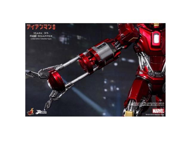 Iron Man 3 Hot Toys 1:6 Power Pose Collectible Figure: Red Snapper Mark XXXV