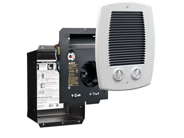 CADET CBC103TW Recessed Electric Wall-Mount Heater, Recessed, 1000W W,