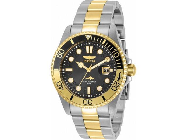 Invicta Men's 30944 Pro Diver Quartz 3 Hand Black Dial Watch
