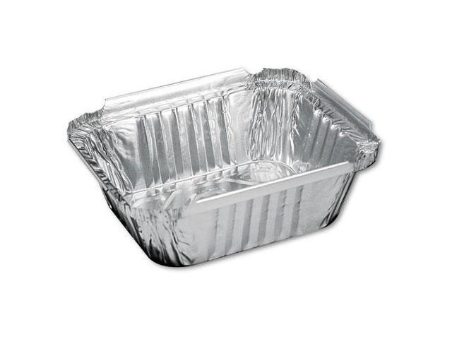 Handi-Foil Aluminum Oblong Pan 2 1/4 lb 8 1/2 x 5 15/16 x 1 13/16 500/Carton