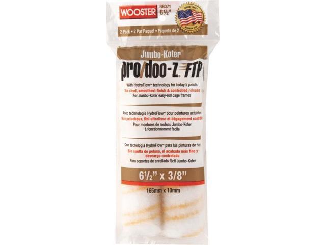 WOOSTER RR302-6 1/2 6-1/2' Mini Paint Roller Cover, 3/8' Nap, Woven Fabric