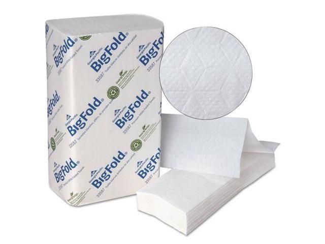 Georgia Pacific Professional BigFold Paper Towels 10 1/5 x 10 4/5 White 220/Pack 10 Packs/Carton 33587
