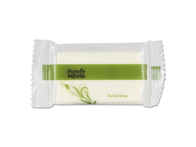 Pure & Natural Body & Facial Soap, .75 oz, Fresh Scent, White 1000/Carton