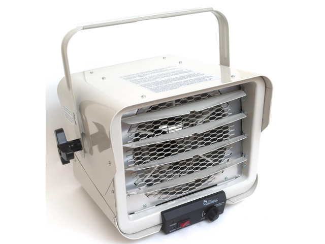 Dr Infrared Heater DR-966, 240-Volt, 3000W/6000W Shop Garage Commercial Heater, Hardwiring Required (Power Cord Not Included)