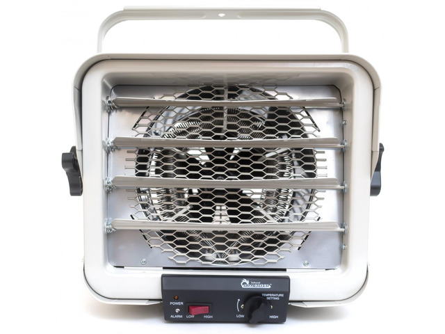 Dr Infrared Heater DR-966, 240-Volt, 3000W/6000W Shop Garage Commercial Heater, Hardwiring Required (Power Cord Not Included)